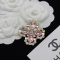 Chanel Brooch Gold 173155