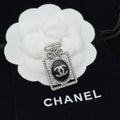 Chanel Brooch Silver 173428