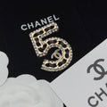 Chanel Brooch Gold 174155