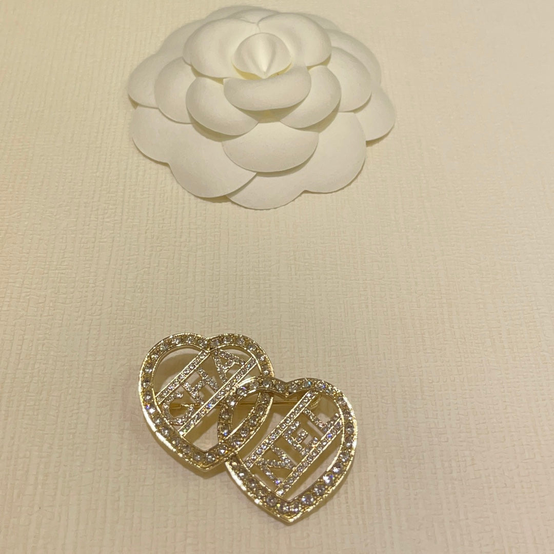 Chanel Brooch Light Gold 161773