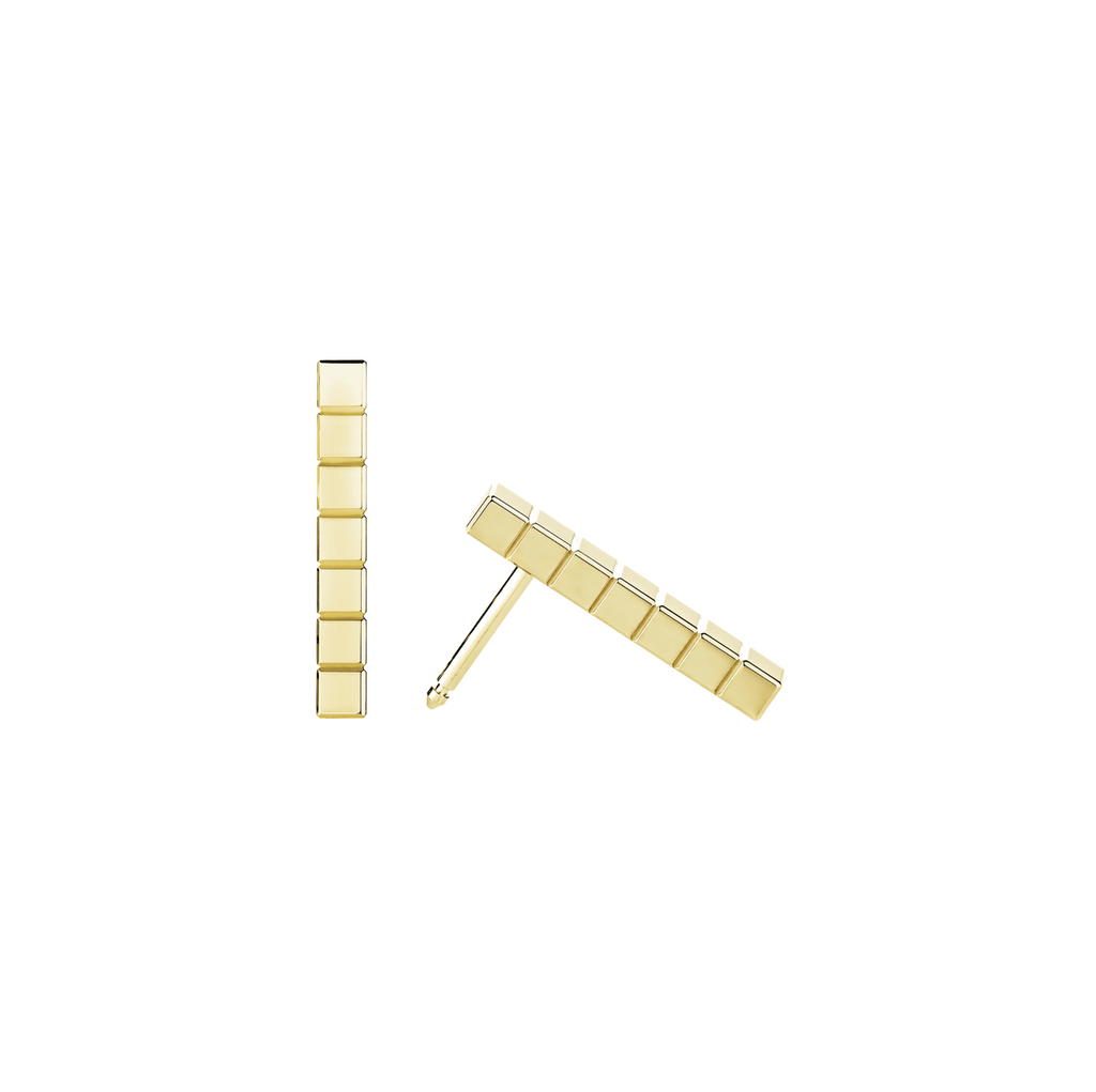 CHOPARD ICE CUBE GOLD EARRINGS