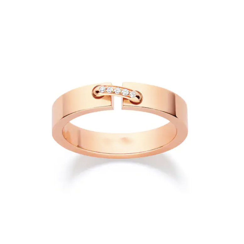 CHAUMET ALLIANCE LIENS ÉVIDENCE DIAMOND 4MM RING
