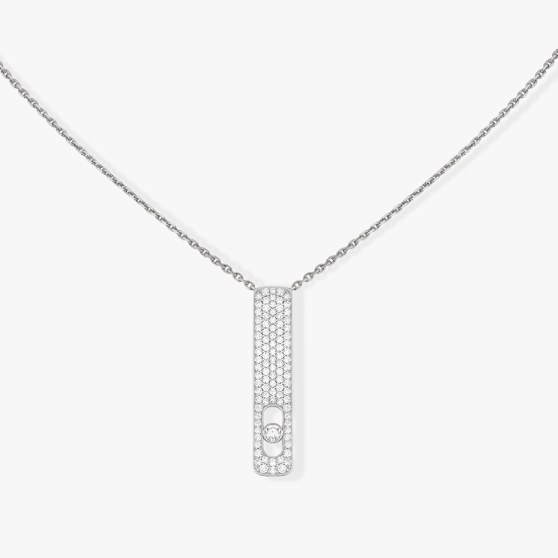 MESSIKA MY FIRST DIAMOND PAVED NECKLACE