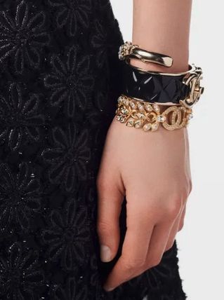Chanel Gold Full Diamond Bracelet