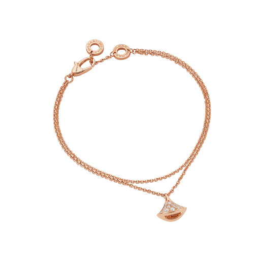 BVLGARI DREAM BRACELET PINK GOLD DIAMOND
