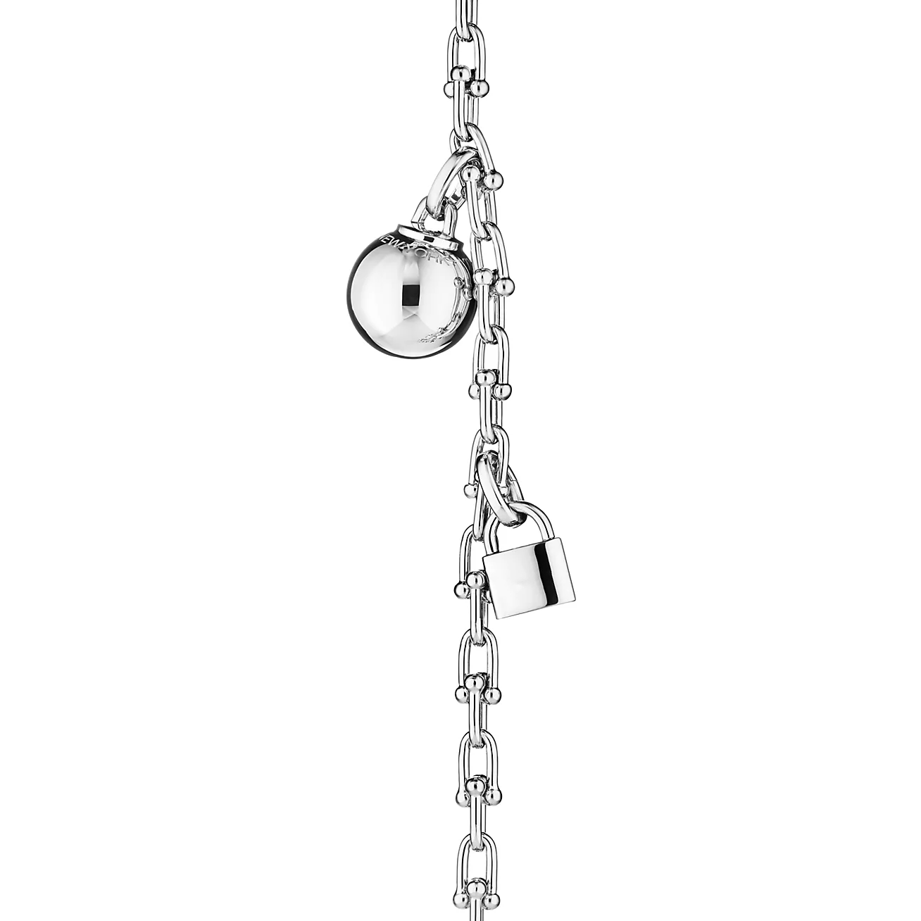 TIFFANY HARDWEAR SMALL WRAP SILVER BRACELET