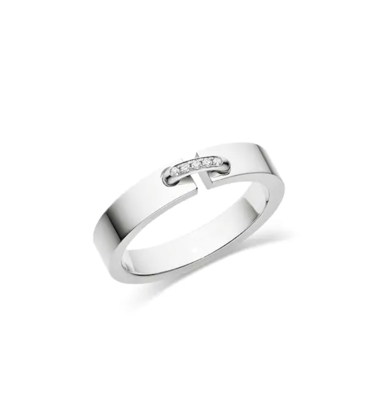 CHAUMET ALLIANCE LIENS ÉVIDENCE DIAMOND 4MM RING