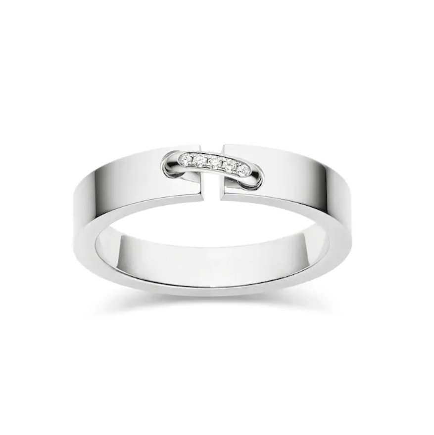CHAUMET ALLIANCE LIENS ÉVIDENCE DIAMOND 4MM RING