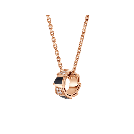 BVLGARI SERPENTI PEDANT DIAMOND NECKLACE