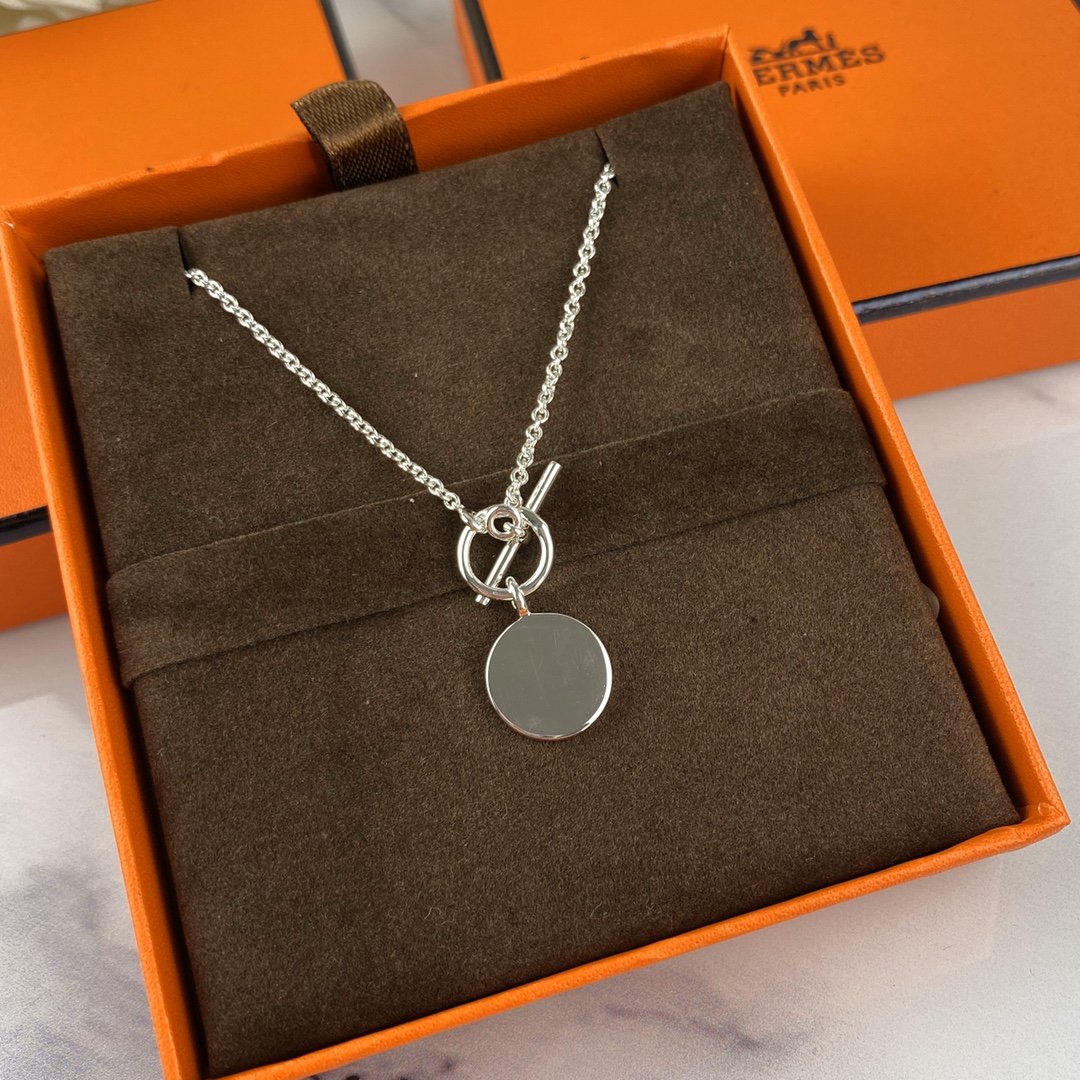 HERMES CHAINE VERSO  NECKLACE