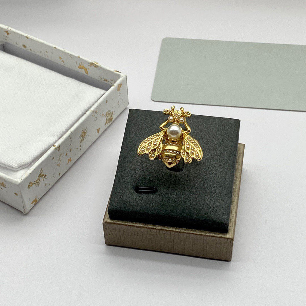 DIOR D-BEE RING PEARL