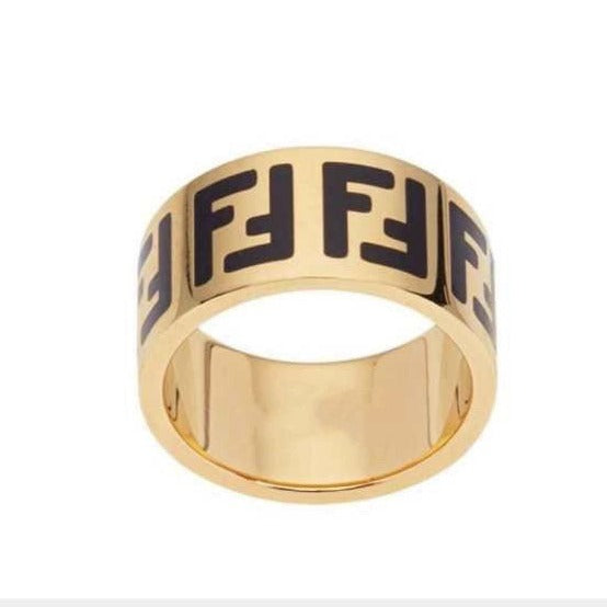 FENDI FOREVER FF GOLD RING