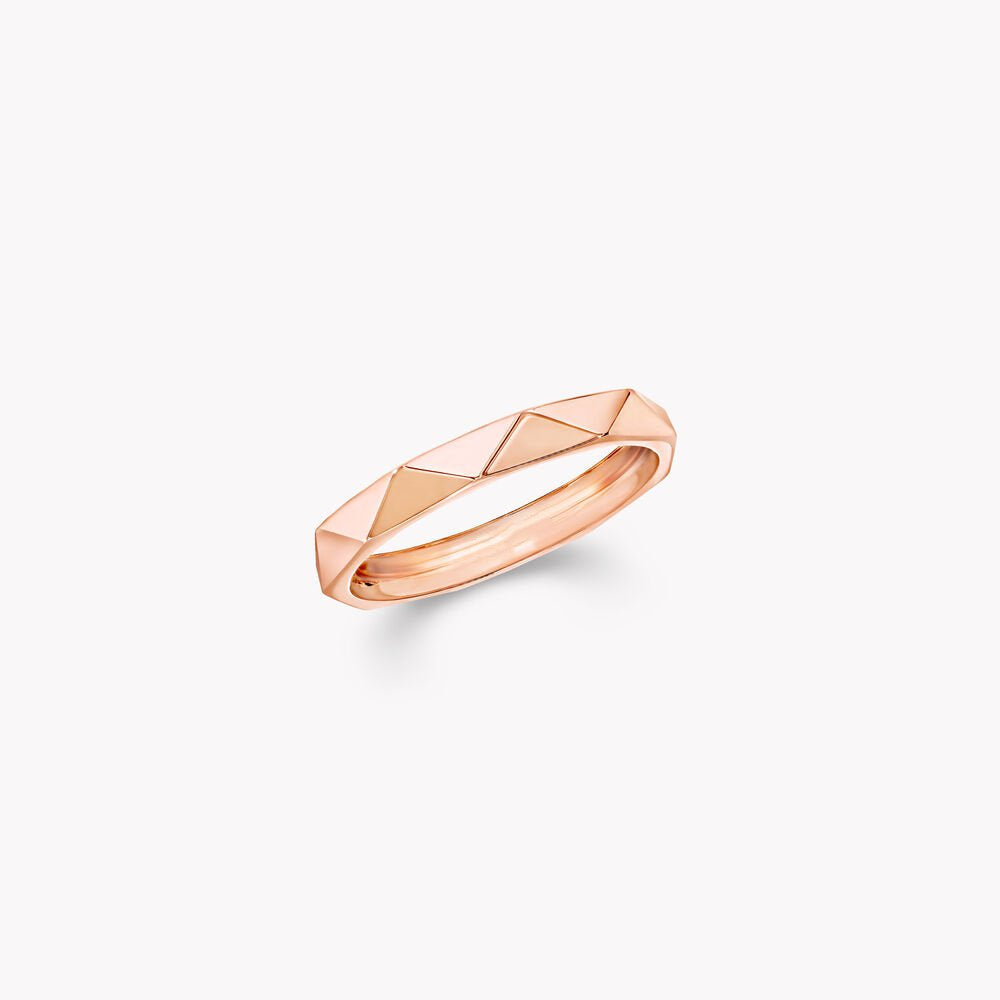 GRAFF LAURENCE SIGNATURE PINK GOLD RING