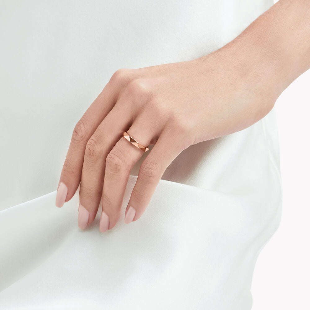 GRAFF LAURENCE SIGNATURE PINK GOLD RING