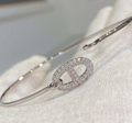 HERMES CHAINE BRACELET DIAMOND