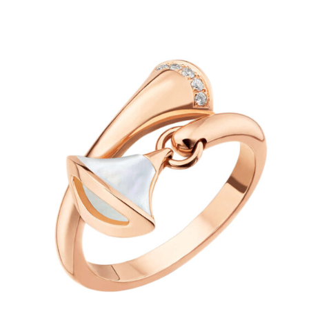 BVLGARI DREAM RING PINK GOLD