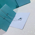TIFFANY ELSA PERETTI TEARDROP PENDANT STERLING SILVER NECKLACE