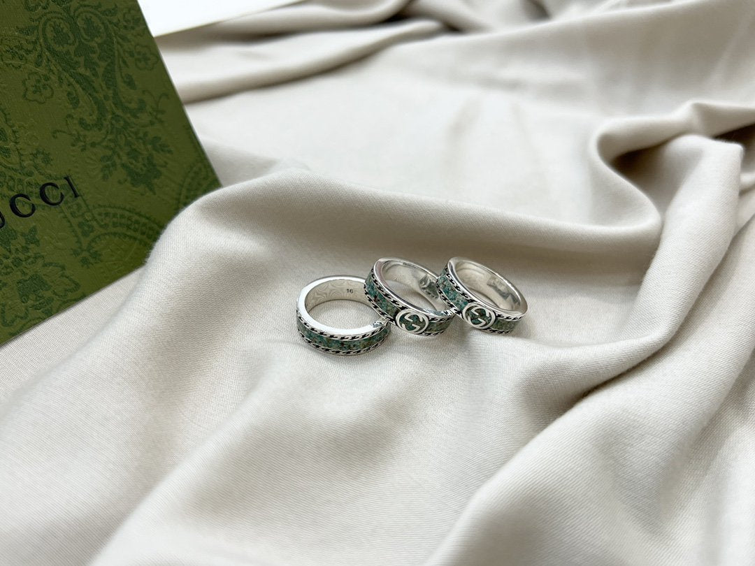 GUCCI GG  INTERLOCKING G RING