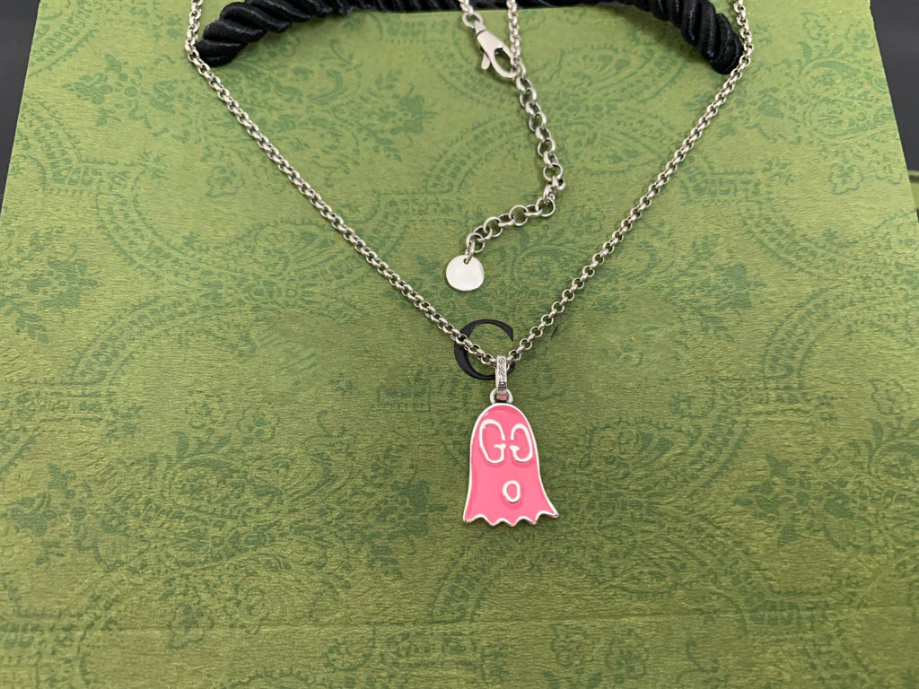 GUCCI GG GHOST PINK NECKLACE