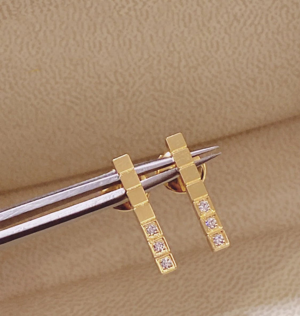 CHOPARD HAPPY HEART EARRINGS DIAMOND