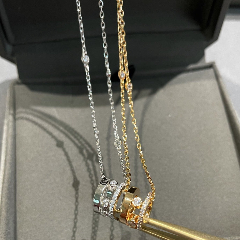 MESSIKA CHAIN MOVE ROMANE PEDAND NECKLACE