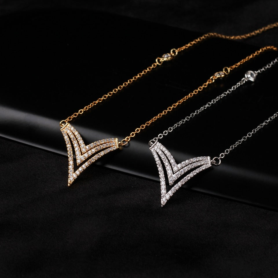 MESSIKA MESSIK HEART DIAMOND NECKLACE