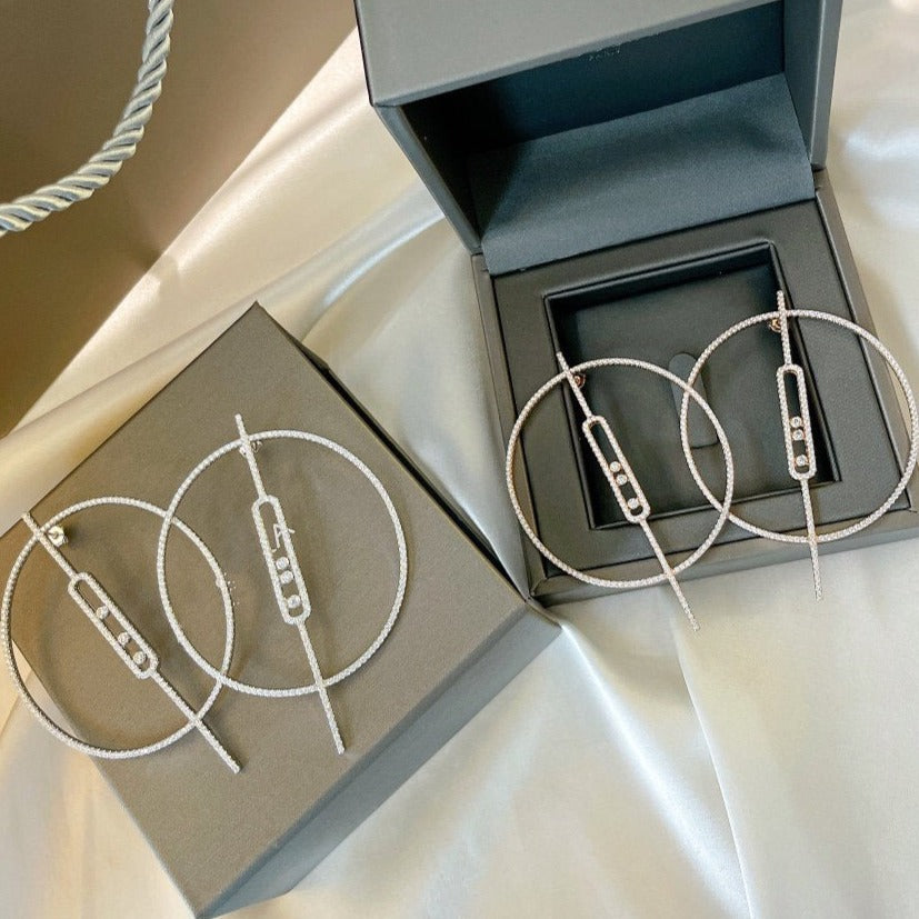 MESSIKA MOVE UNO EARRINGS DIAMOND