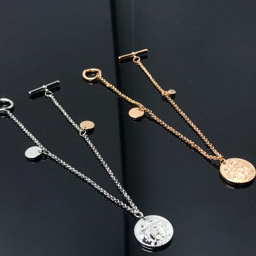 HERMES HM BRACELET PIG NOSE COIN