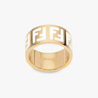 FENDI FOREVER FF GOLD RING