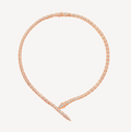 BVLGARI SERPENT VIPER DIAMOND PAVED NECKLACE