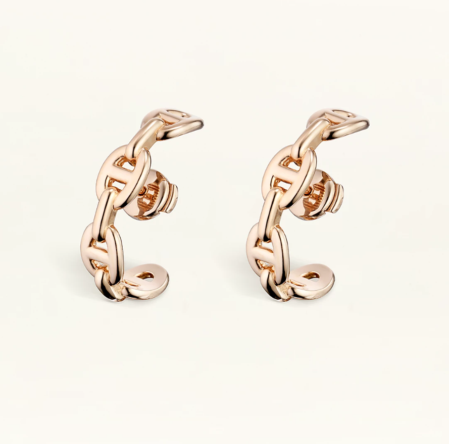 HERMES CHAINE ANCRE EARRINGS