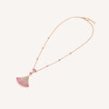 BVLGARI DREAM NECKLACK DIAMOND PINK GOLD