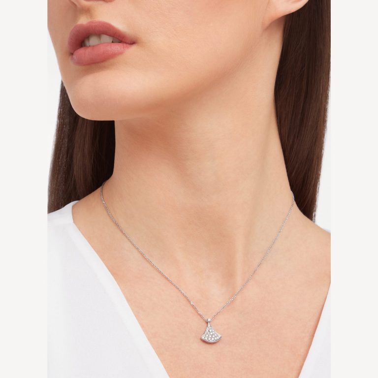 BVLGARI DREAM NECKLACE SILVER DIAMOND