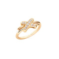 CHAUMET JEUX DE GOLD DIAMOND RING