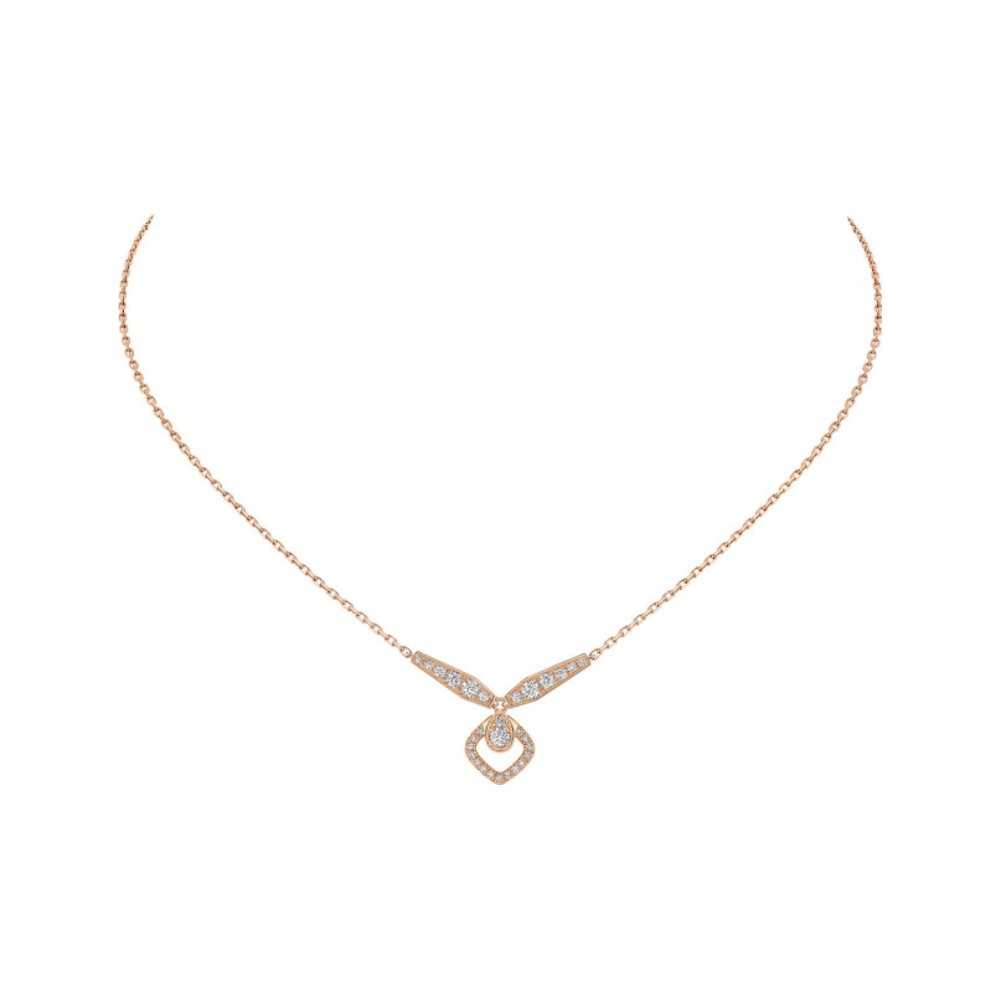 CHAUMET JOSEPHINE GOLD DIAMOND NECKLACE