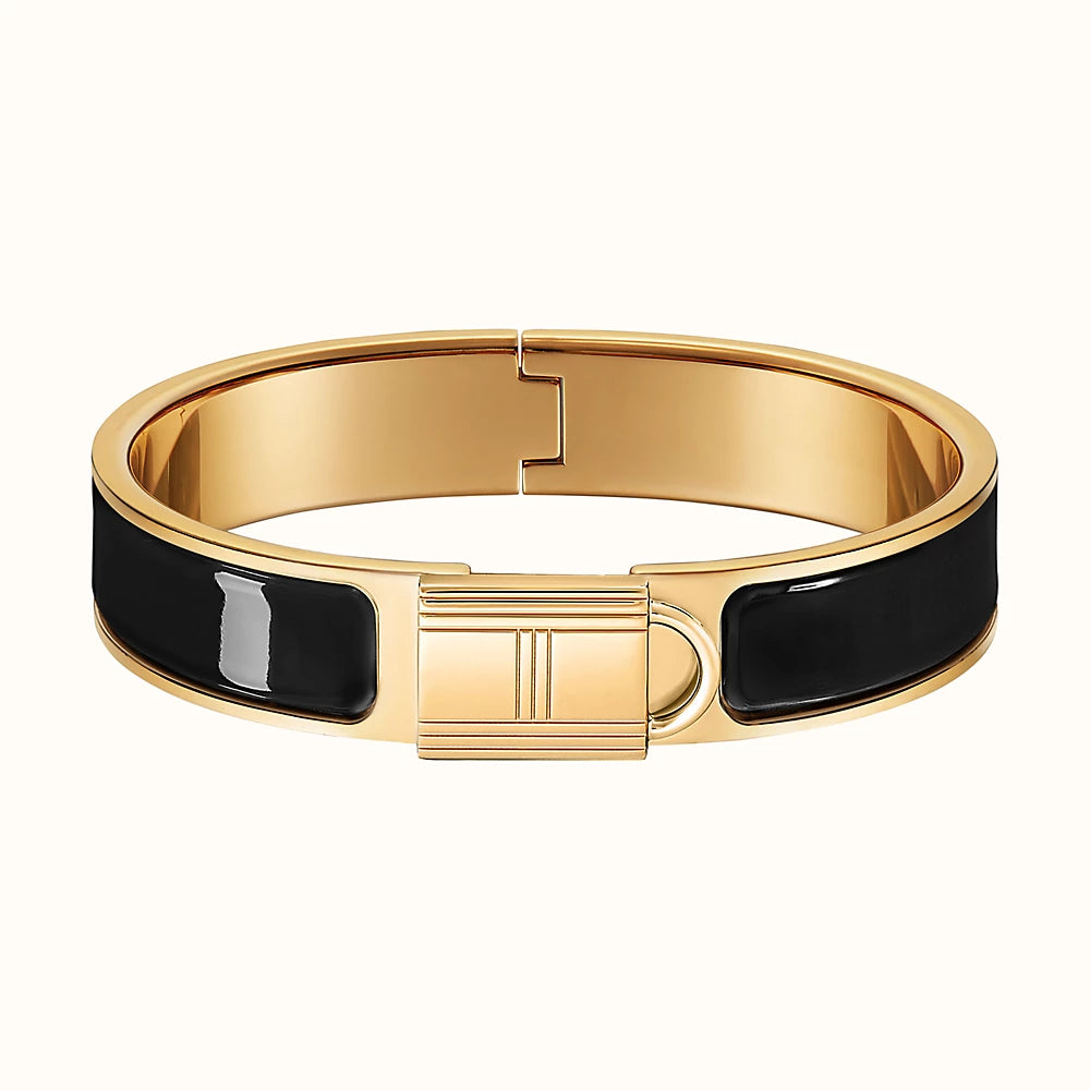 HERMES H LOCK BRACELET 12MM
