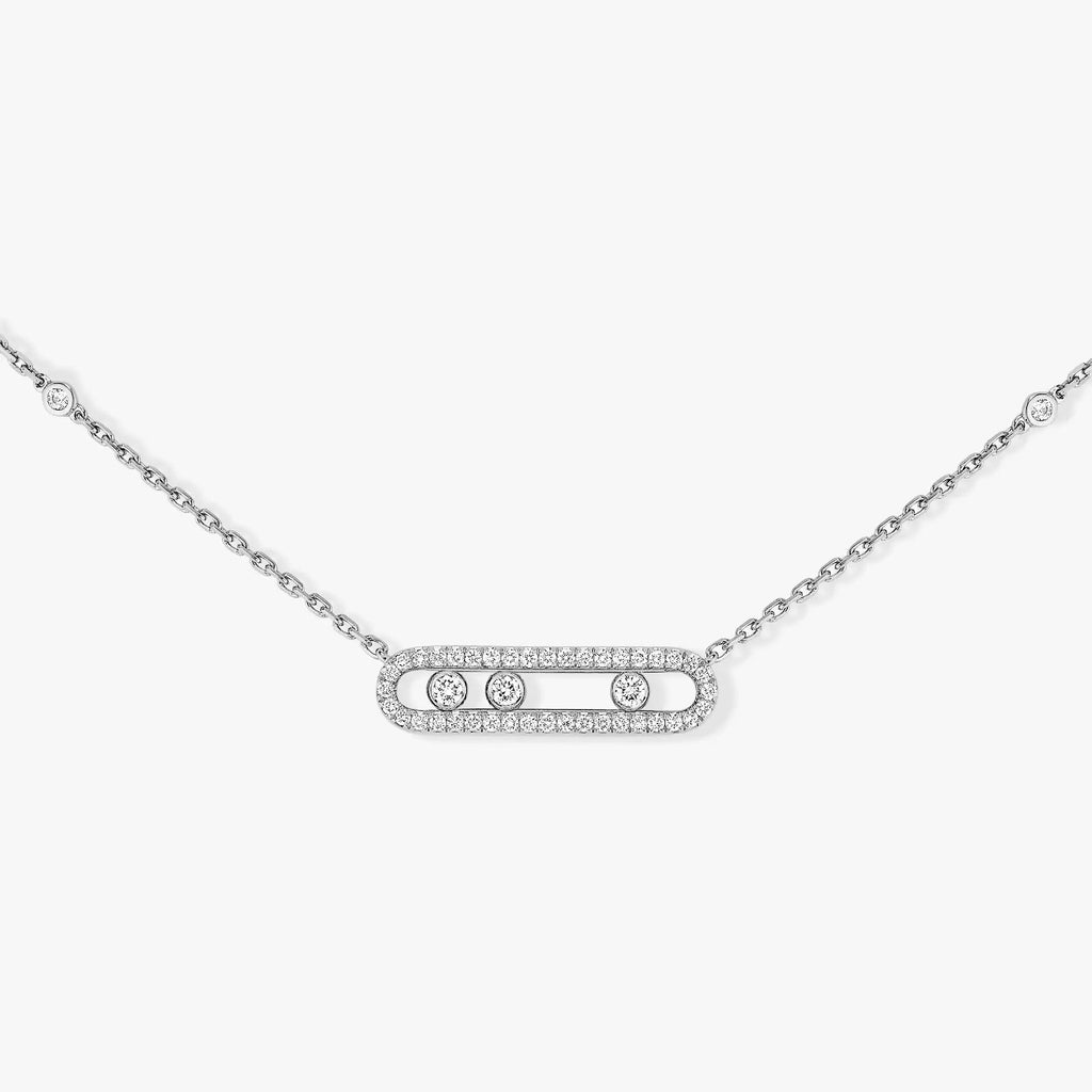 MESSIKA MOVE DIAMOND PAVED NECKLACE