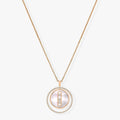 MESSIKA LUCKY MOVE MM NACRE BLANCHE DIAMOND NECKLACE