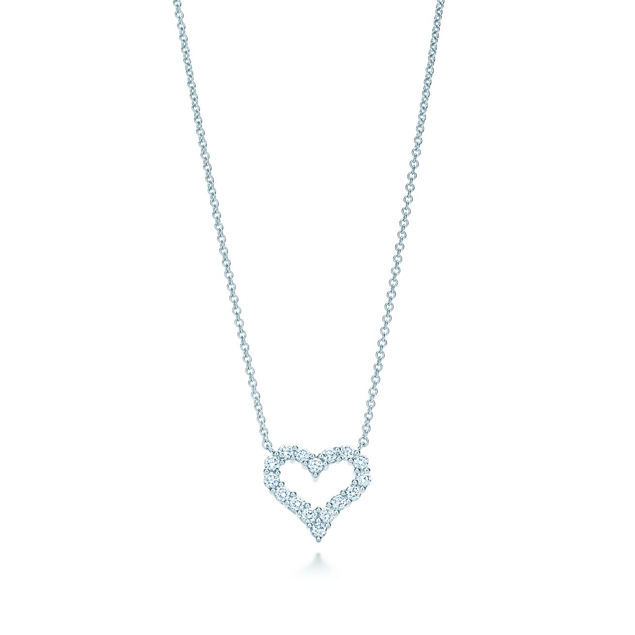 TIFFANY HEART-SHAPED DIAMOND NECKLACE