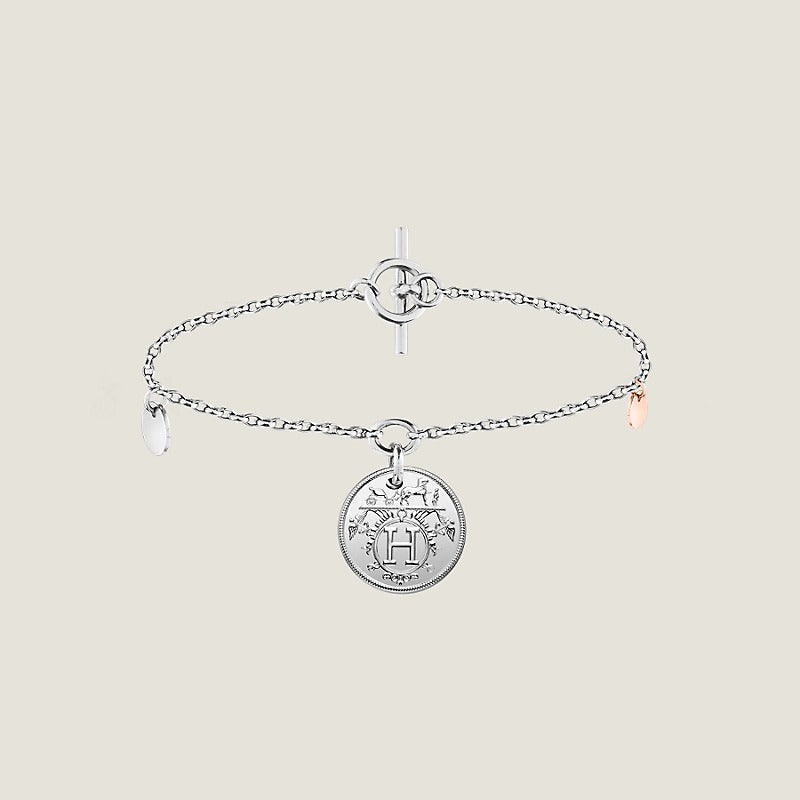 HERMES HM BRACELET PIG NOSE COIN