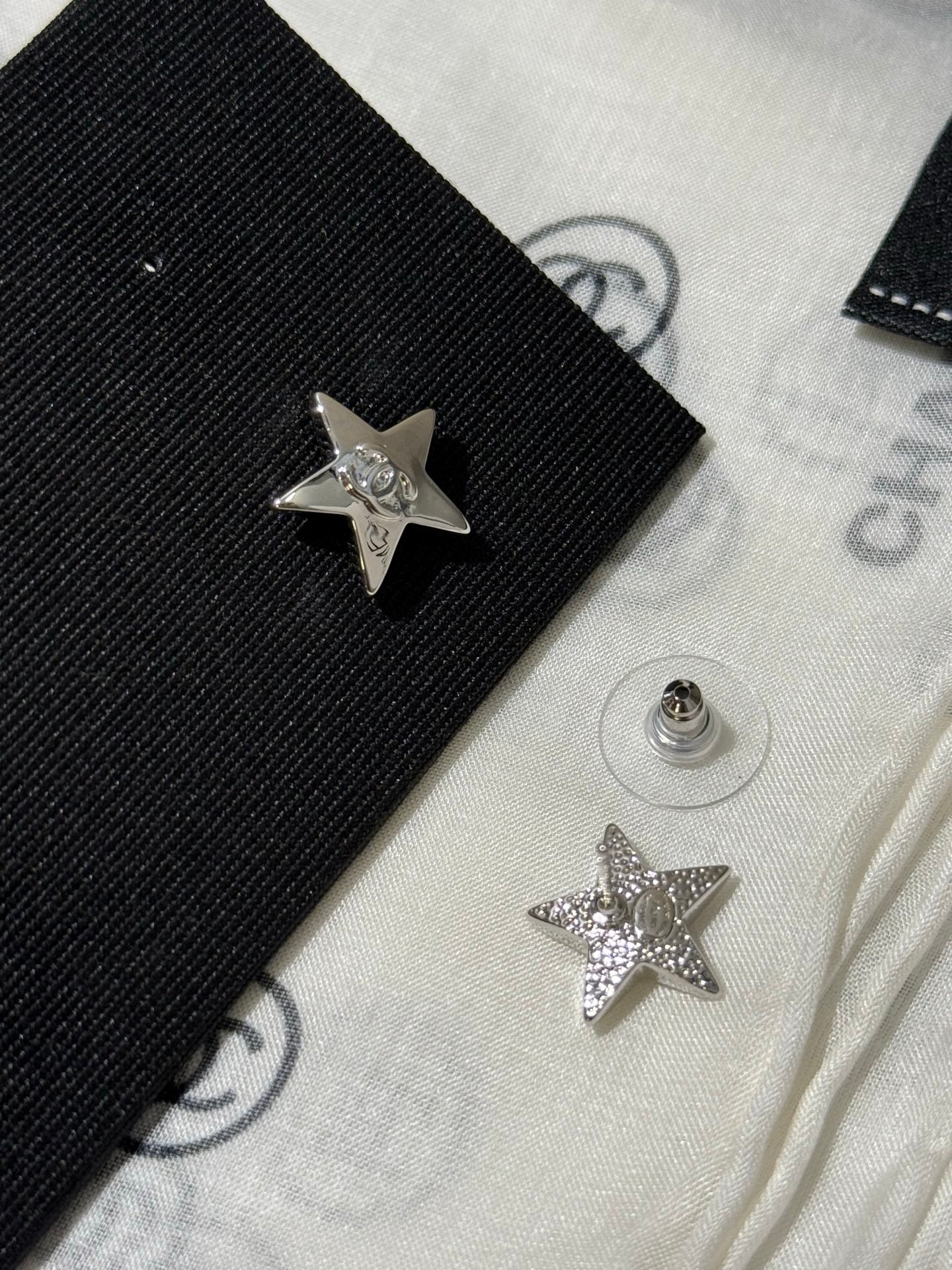 Chanel 2026 Star Double C Small Earrings