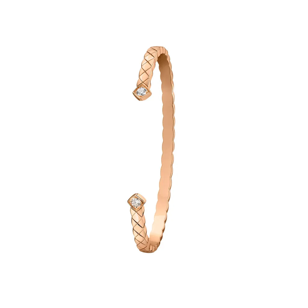 Chanel Crush Bracelet Open Cuff 2 Diamond