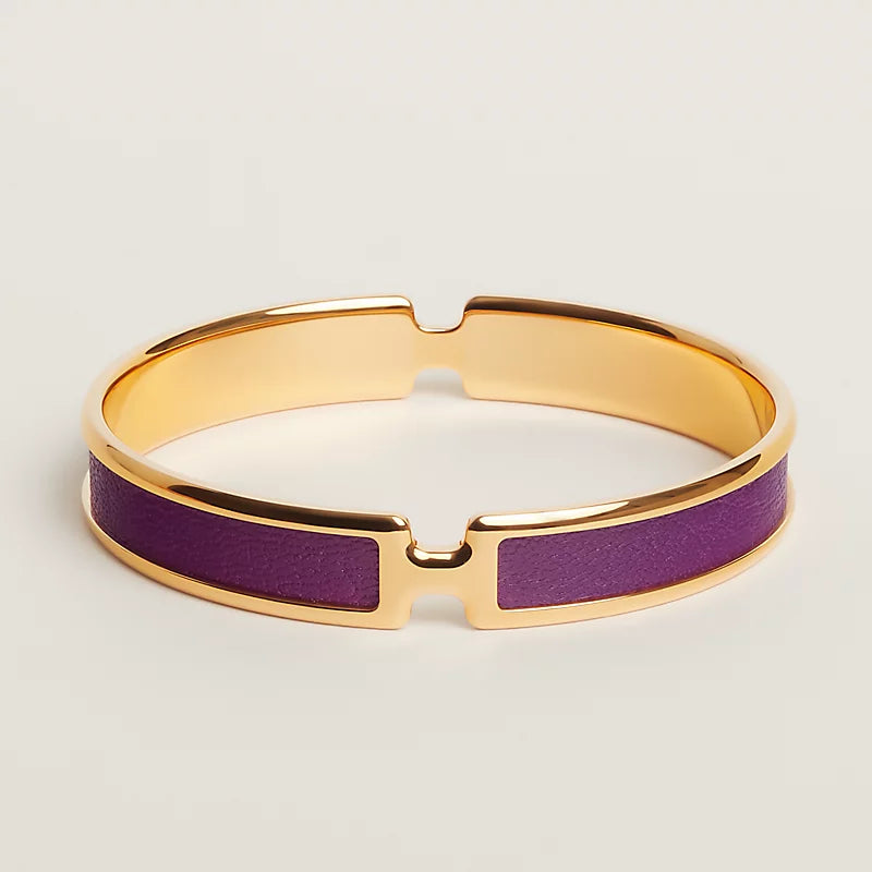 18K Olympe Purple Hermes Bracelet