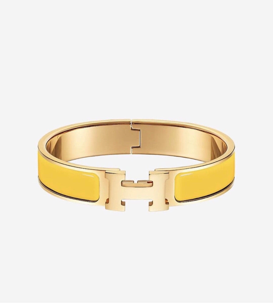 HERMES H BRACELET PERU 12MM