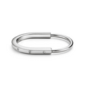 TIFFANY LOCK BRACELET 8 DIAMOND