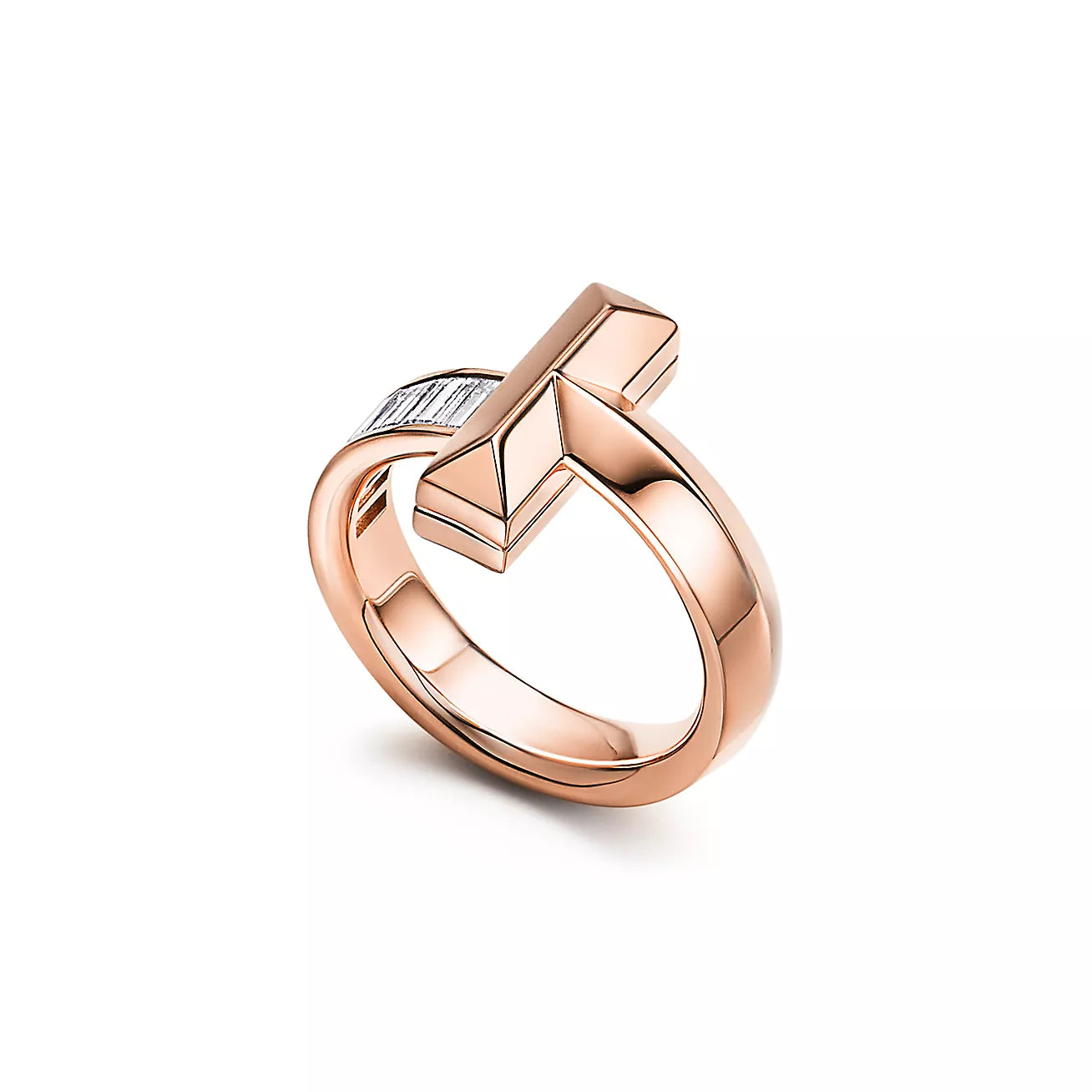 TIFFANY T1 WIDE 4.5MM DIAMOND RING