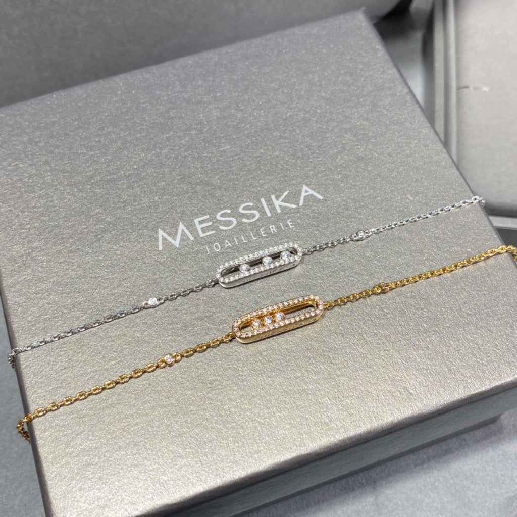 MESSIKA BABY MOVE PAVED DIAMOND BRACELET