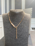 HERMES HM KELLY CHAINE CHOKER DROP NECKLACE