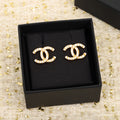 Chanel Oil Dripping Double C Earrings