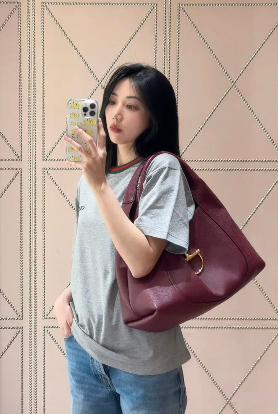 Gucci Softbit Large Shoulder Bag – 837466